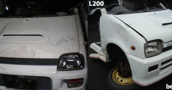 How to differentiate Daihatsu Mira L200 and L200s - BEN9166