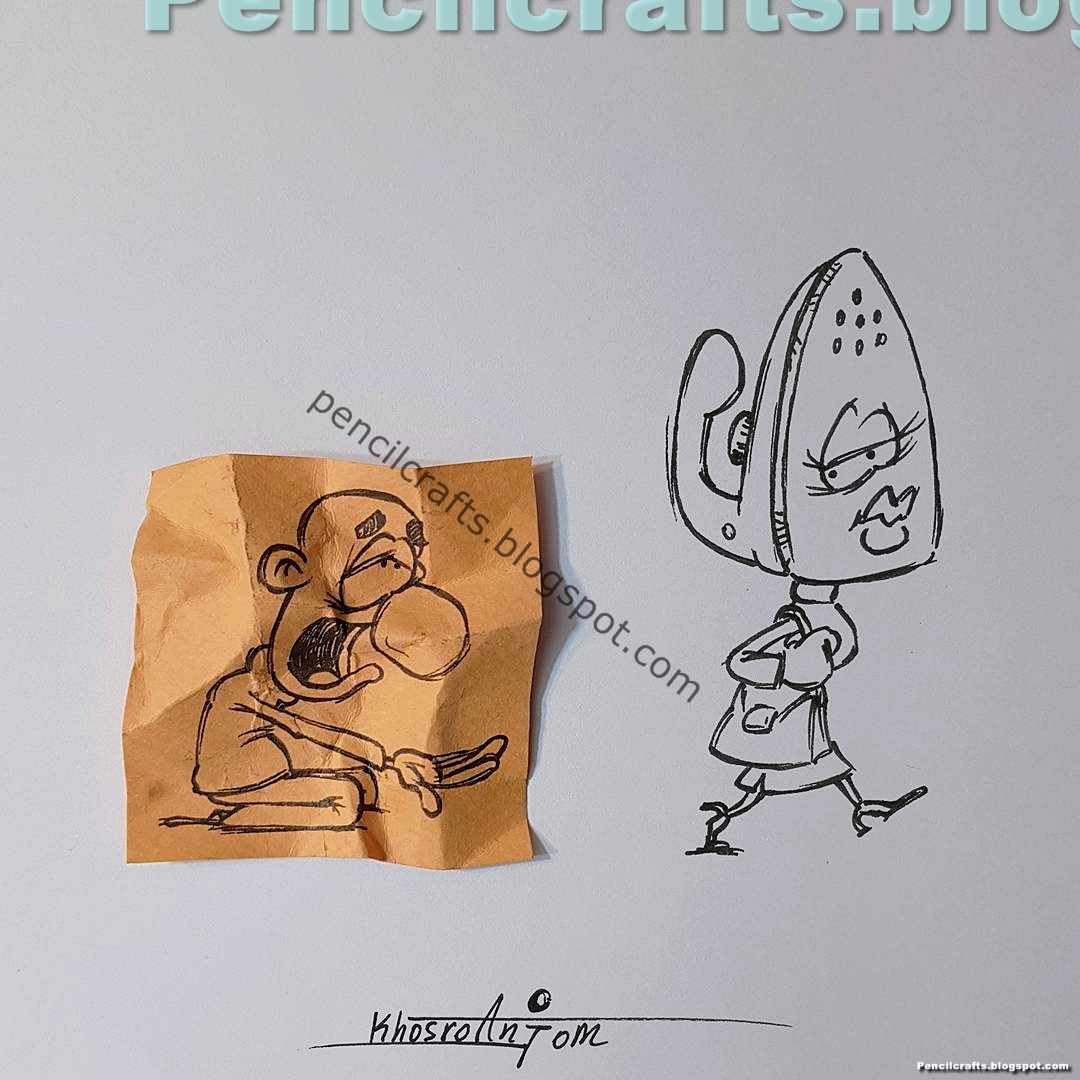 Easy Cartoon Pencil Drawings