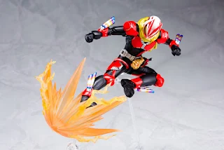 REVIEW SHFiguarts Kamen Rider GeAts Boost Magnum Form & Fever Form Parts Set, Bandai