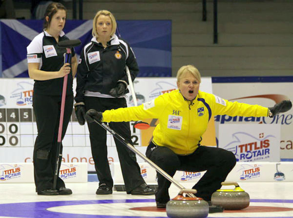 Sweden's Anette Norberg has