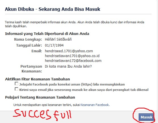 Cara menghack facebook - Hendri Setiawan