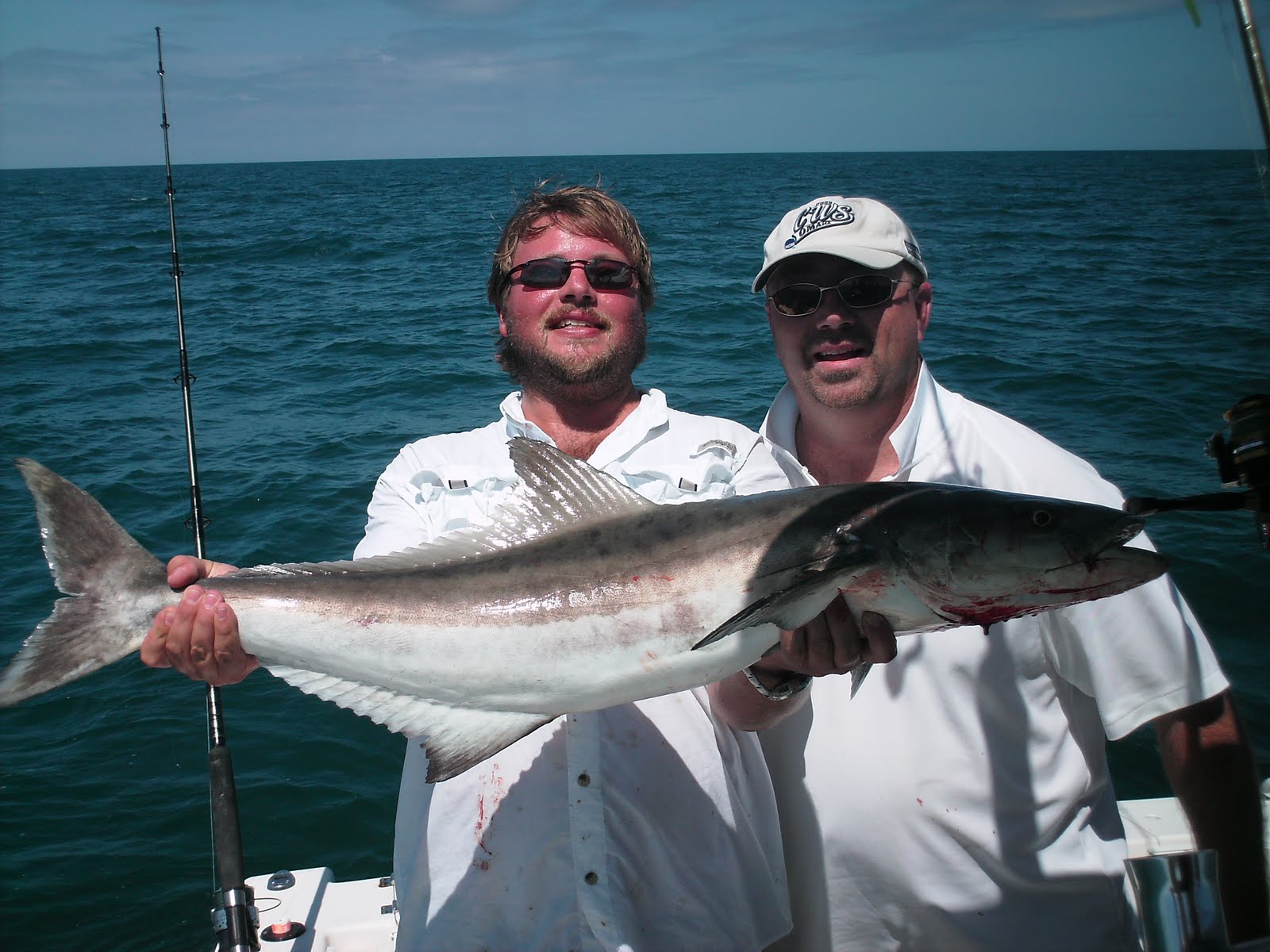 Fishburger Charter service Longboat Key Cobia