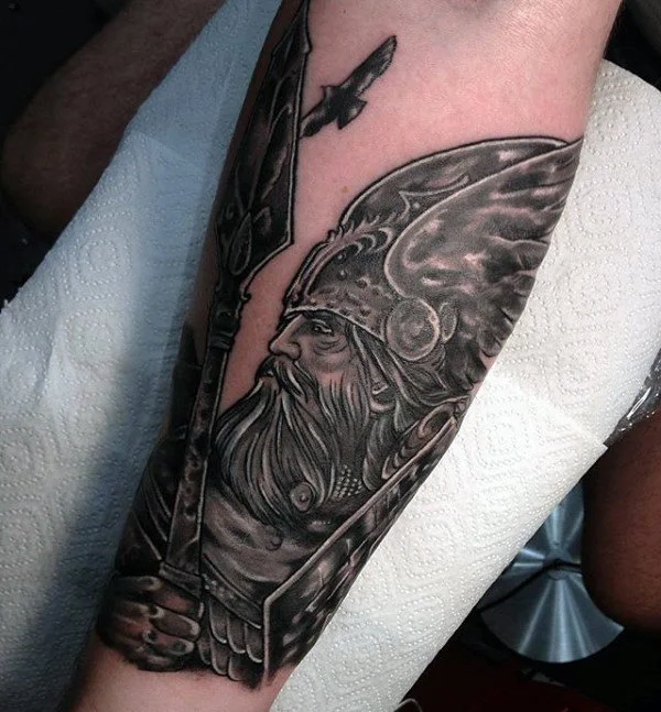 tatuaje de Odin