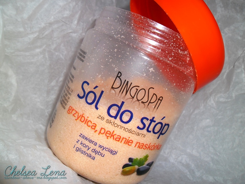 Sól do stóp przeciw grzybicy i pękaniu naskórka - BingoSpa