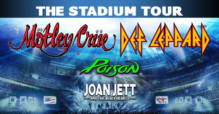 The Stadium Tour Summer 2020: Def Leppard, Motley Crue, With Poison and Joan Jett and The Blackhearts