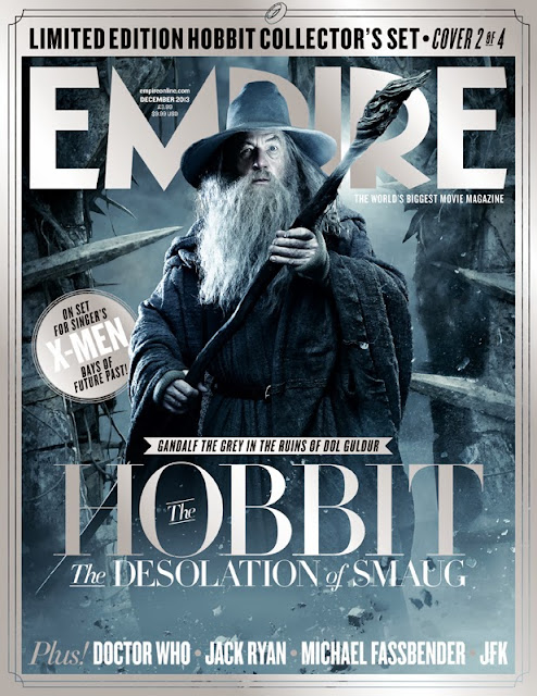 Portada Empire de El Hobbit con Ian McKellen