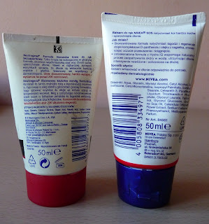 krem do rąk NEUTROGENA FORMUŁA NORWESKA NIVEA SOS