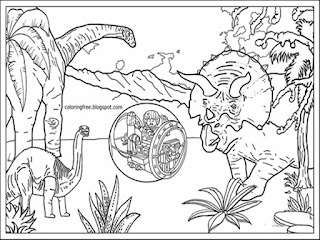 Desenhos do Jurassic World para Colorir