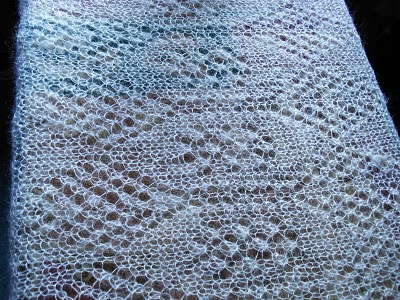 Kate's Shawl detail