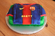 FC Barcelona JerseySoccer shirt cake (img )