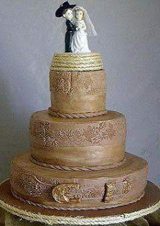 Delicious  Western Wedding Cakes Pictures
