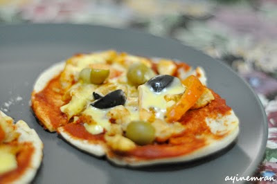 Yin dan yang: Mini pizza