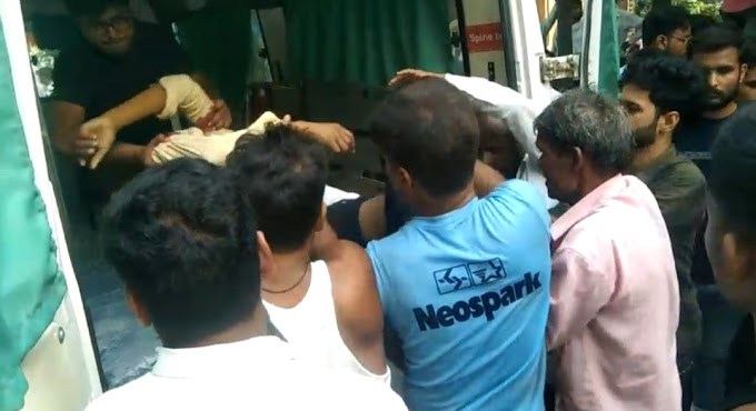 फरिहा: स्कूल बस मोटरसाइकिल की आमने सामने टक्कर में दो इवकों की मौत
