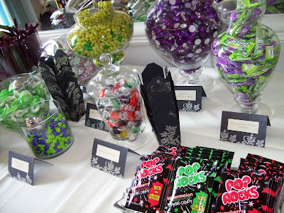 So after looking at these photos I took of my bride groom's candy buffet 