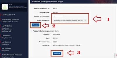 How to buy adpack from trafficmonsoon