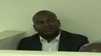 Ex-Sports Cs RAshid Echesa at JKIA Court. PHOTO | CAPITAL