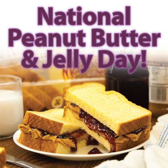 National Peanut Butter and Jelly Day Wishes Images