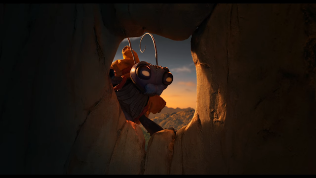 Pinocchio di Gullielmo Del Toro: frame del film