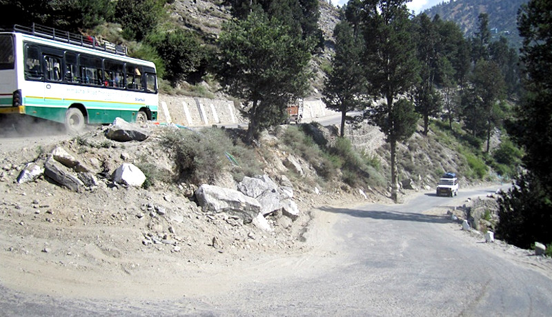 On route from Kalpa