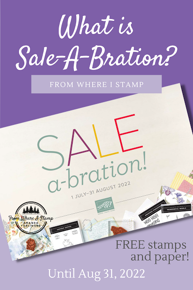What is Stampin' Up!'s Sale-A-Bration, stampin up, sale-a-bration, free stamps, craft sale, free dsp, Sale-A-Bration 2022