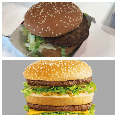 My Big Mac vs. The Advert