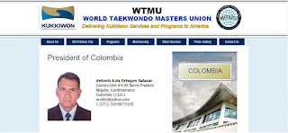 Presidente para Colombia de la WTMU - 2019