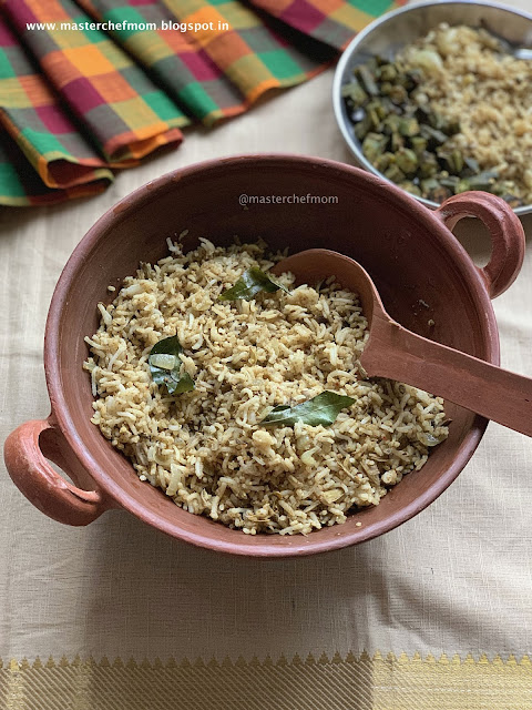 Vazhaipoo Masala Rice 