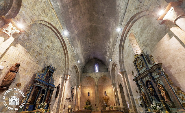 ESPIRA-DE-L'AGLY (66) - Eglise romane Sainte-Marie (Intérieur)