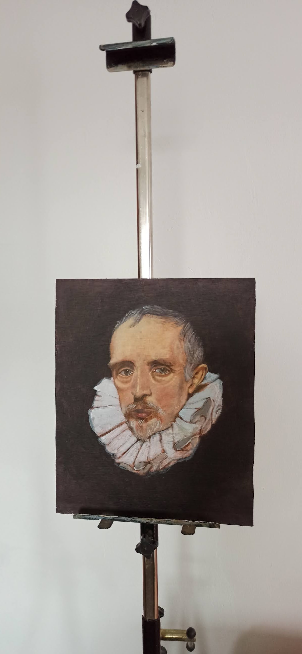 Reproduction of Portrait of Cornelis van der Geest, Anthony Van Dyck