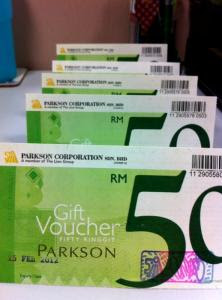 premium beautiful vouchers Parkson