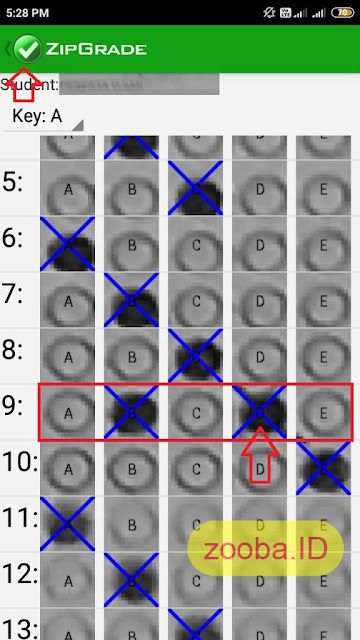 Betulkan Scan Jawaban LJK Lebih Dari Satu ZipGrade