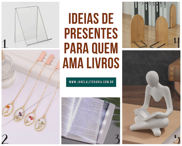 presentes para quem ama livros