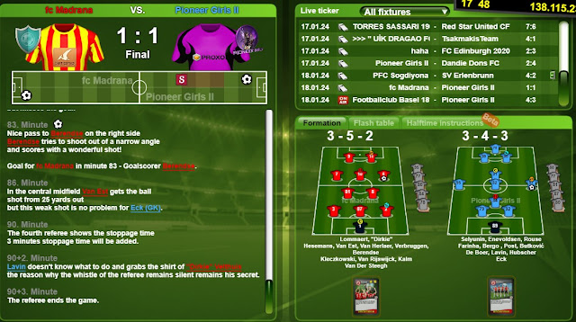 fc Madrana  vs  Pioneer Girls II