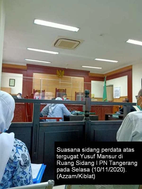 Sidang perdata perbuatan melanggar hukum dengan tergugat Jam Sidang Perdata Yusuf Mansur: Ada Yang Ganjil Saat Hakim Memutuskan Gugatan Tidak Diterima