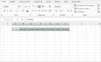 Custom List in Microsoft Excel