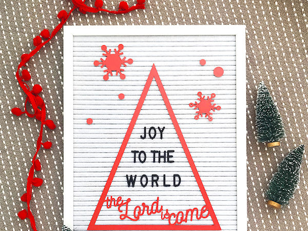 Custom Holiday Letter Board Accessories