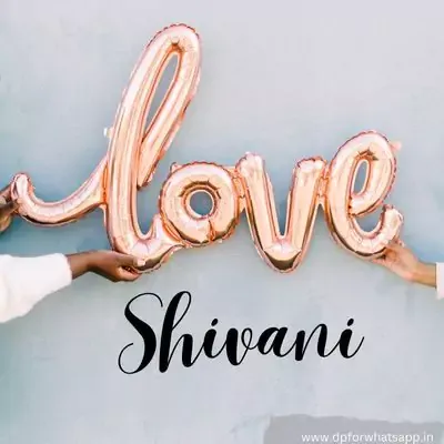 shivani name dp