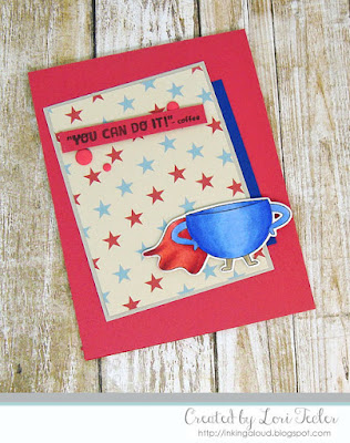 You Can Do It card-designed by Lori Tecler/Inking Aloud-stamps and dies from Lil' Inker Designs