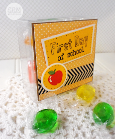 SRM Stickers Blog - Back to School & Thank you Teacher by Lesley - #gift #backtoschool #teacher #stickers #embossedglassinebag #stitches 