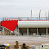 Das Jahnstadium, äh, die Conti-Arena wächst heran.