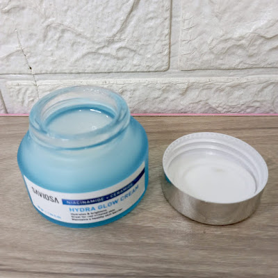 Tekstur dan Cara Pakai Saviosa Hydra Glow Cream