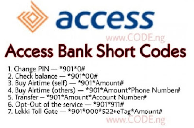How To Register Access Bank Account With USSD Code *901# In Nigeria