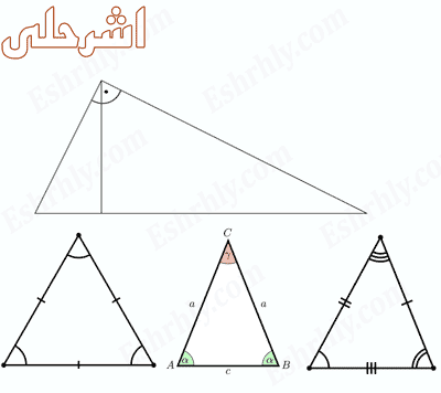 بحث عن زوايا المثلثات