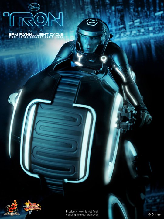 TRON Legacy Light Cycle Hot Toys is proud to present their MMS142 Movie 