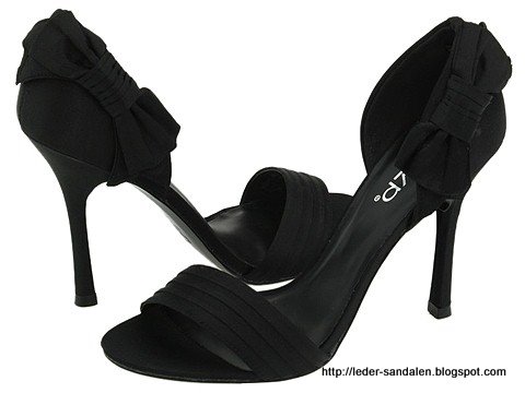Leder sandalen:sandalen-354146