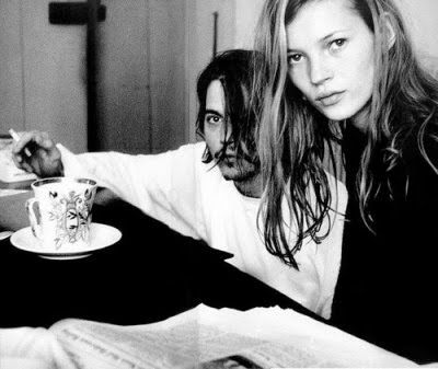 Johnny Depp And Kate Moss Photoshoot. kate moss and johnny depp