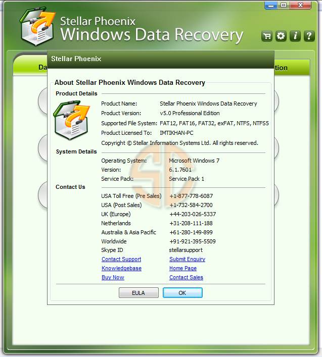 Stellar Phoenix Windows Data Recovery Professional 5.0.0.0 Full Version