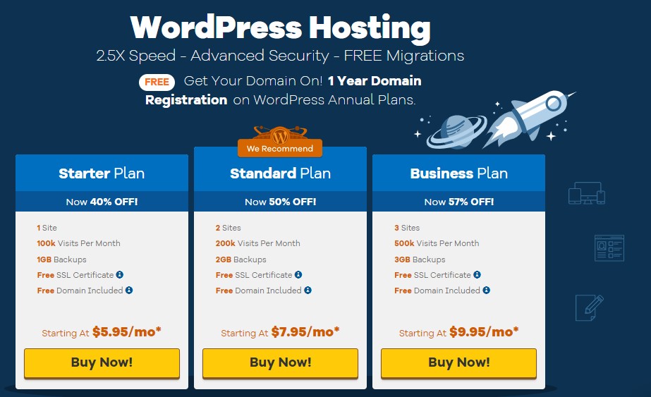 Best Web hosting for WordPress Blog