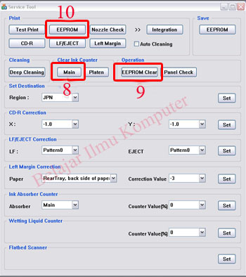 Canon Eeprom Reset Software - programshirts