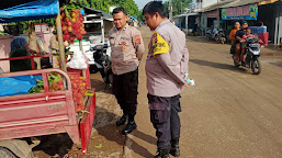 Polsek Cikedung Berikan Himbauan Kamtibmas Kepada Warga